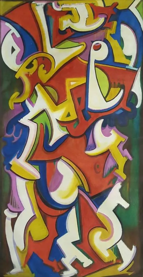 Narducci #314, oil on canvas