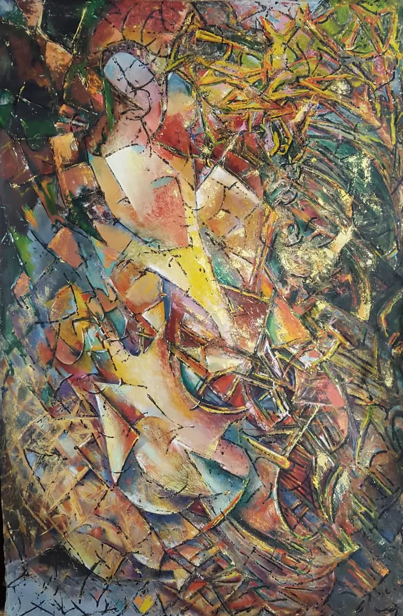 Narducci #340, oil on canvas